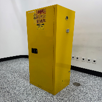 Uline H-2570S-Y Flammable Liquid Storage Cabinet image 1